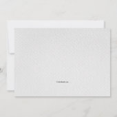 ボールド 3-フォト インビテーション (裏面)