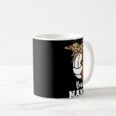 ボールナニーおもしろいバレーボールバスケットボールナニー コーヒーマグカップ (正面右)