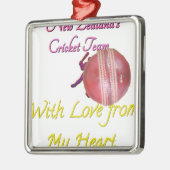 ボールニュージーランド メタルオーナメント (左)