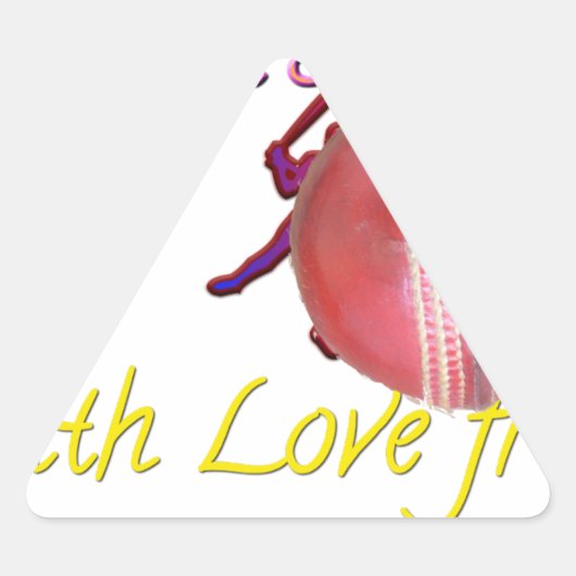 ボールニュージーランド 三角形シール (正面)