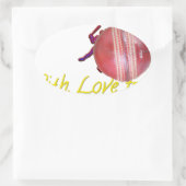 ボールニュージーランド 楕円形シール (バッグ)