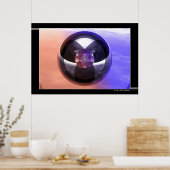 ボールハート ポスター (キッチン)