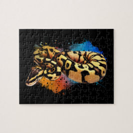 ボールパイソンレインボーカラーウォーターカラージグソーパズル ジグソーパズル