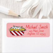 ボールパークチーズナチョスチップスカーニバルフェアフード ラベル (インサイチュ)