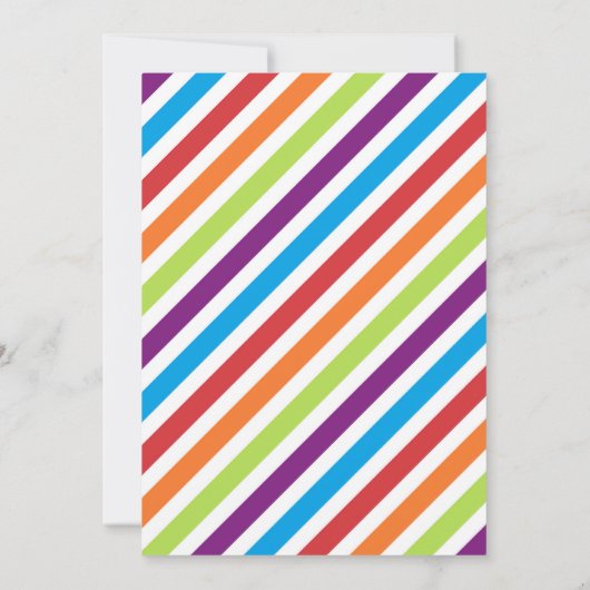 ボールピットおもしろいパーティの招待状子供の誕生日パーティー 招待状 (裏面)