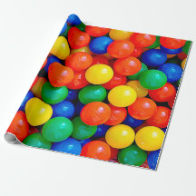 ボールピットバウンシーボールブルー、グリーン、レッド、イエロー