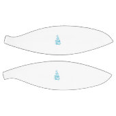 ボールブルー、中ターコイズ装飾デザイン バスケットボール (パネル)