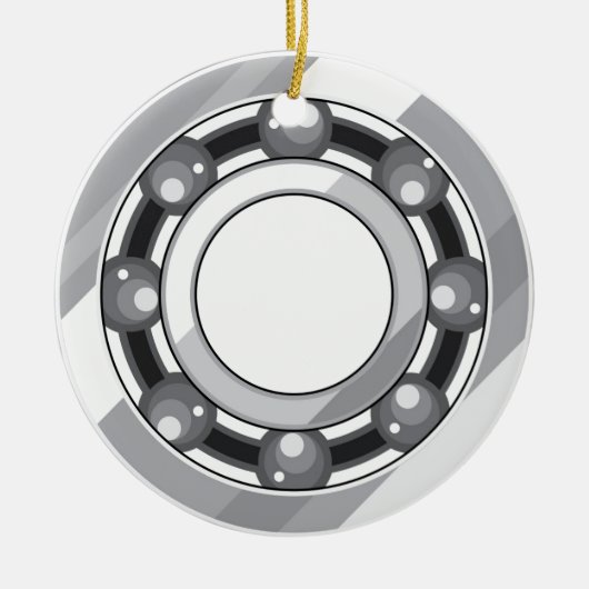 ボールベアリング セラミックオーナメント (正面)