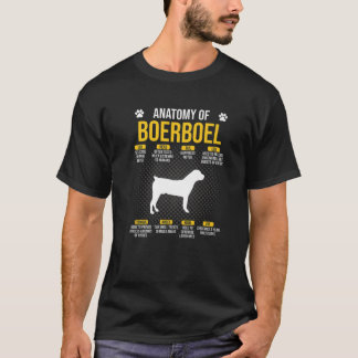 ボールボール犬好きの解剖学 Tシャツ