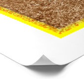 ボールポスター付ブルドッグ ポスター (角)