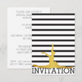 ボールルームクラシックダンスフェスティバルVIP招待状 招待状 (正面/裏面)