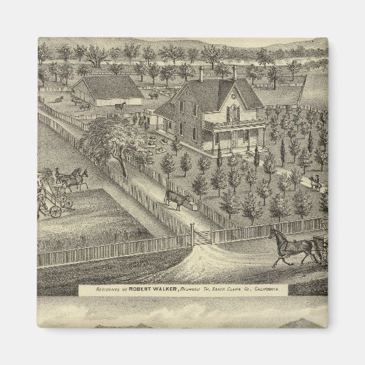 ボールレジデンシズ・ウォーカー マグネット (正面)