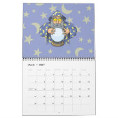 ボール付きウィザード カレンダー (3月 2027)