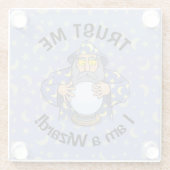 ボール付きウィザード ガラスコースター (裏面)