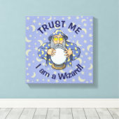 ボール付きウィザード キャンバスプリント (インサイチュ (ウッドフロア))