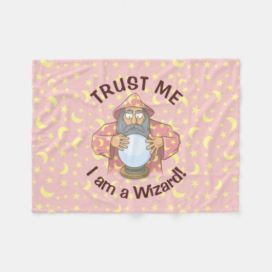 ボール付きウィザード フリースブランケット (正面(横))