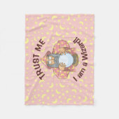 ボール付きウィザード フリースブランケット (正面)