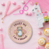 ボール付きウィザード ペーパープレート (パーティー)