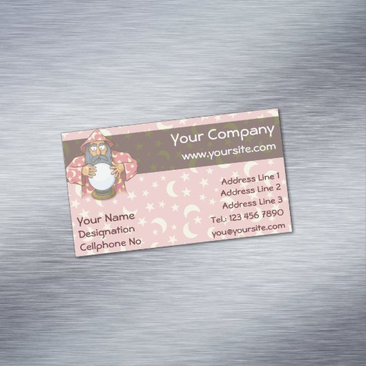 ボール付きウィザード マグネット名刺 (インサイチュ)