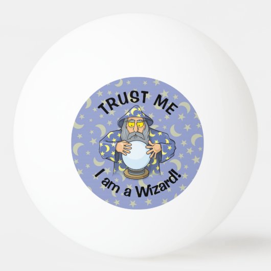 ボール付きウィザード 卓球ボール (正面)