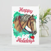 ボール付きクリスマスホース シーズンカード (スタンド正面)