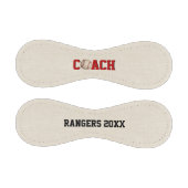 ボール付き野球コーチ文字 野球ボール (パネル)