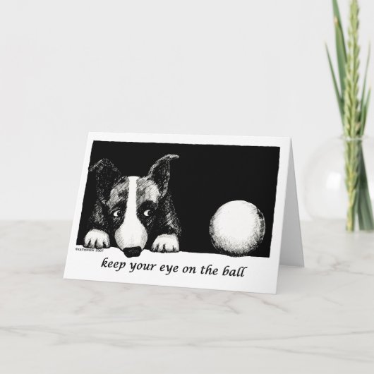 ボール保に目を向ける カード (正面)