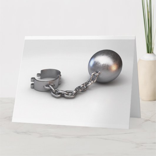ボール及びチェーン拘束 カード (正面)