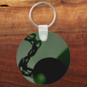 ボール及びチェーン キーホルダー (正面)