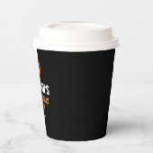 ボール生まれバスケットボールをテーマにした誕生日 紙コップ (左)