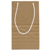 ボール紙にバッグとクラブ スモールペーパーバッグ (裏面)