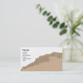 ボール紙 名刺 (スタンド正面)