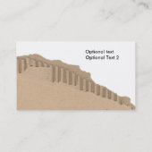 ボール紙 名刺 (裏面)