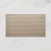 ボール紙 名刺 (裏面)