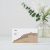 ボール紙 名刺 (スタンド正面)