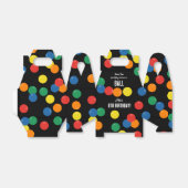 ボール誕生日パーティカラフルを開こう フェイバーボックス (折り畳みなし)