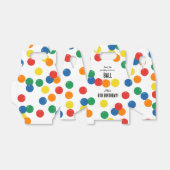 ボール誕生日パーティカラフルを開こう フェイバーボックス (折り畳みなし)