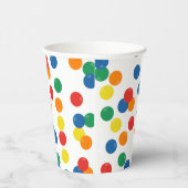 ボール誕生日パーティカラフルを開こう 紙コップ (右)