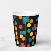 ボール誕生日パーティカラフルを開こう 紙コップ (右)