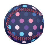 ボール野球水玉模様 野球ボール (正面左)