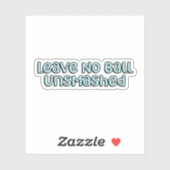 ボール離れ無しブルーピックボール シール (シート)