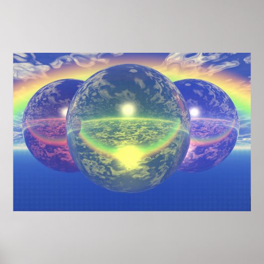 ボール2 - Unnatural Rainbow ポスター (正面)