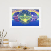 ボール2 - Unnatural Rainbow (光縁ど) ポスター (キッチン)