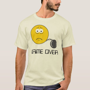 ボール・アンド・チェーン フェイス ゲームオーバー Tシャツ