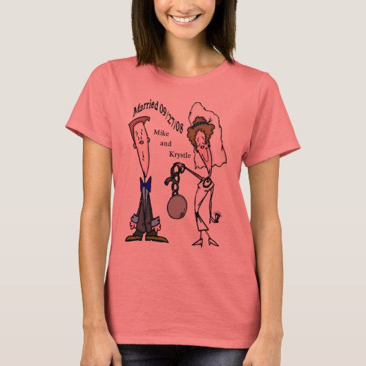 ボール&チェーン2 Tシャツ (正面)