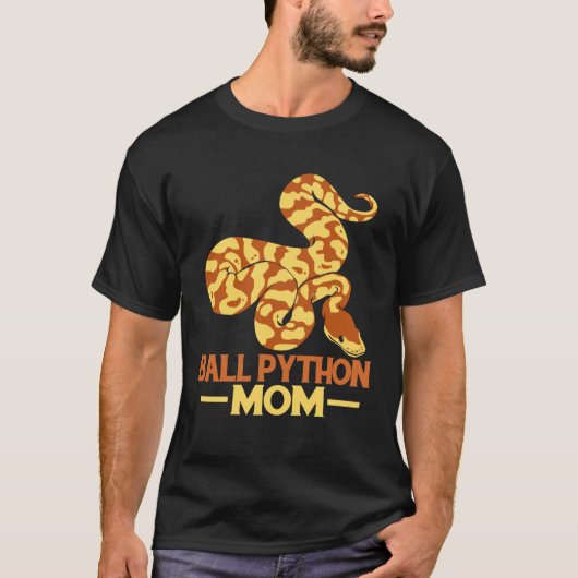 ボール・パイソン・ママ Tシャツ (正面)