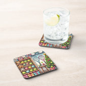 ボール&ラケットをテーマにしたテニスクリスマス コースター (右側)