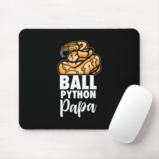 ボールPythonパパ マウスパッド (マウス)