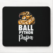 ボールPythonパパ マウスパッド (正面)