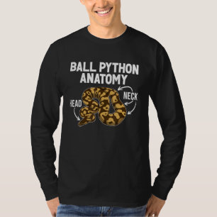 ボールPython解剖学ボールPythonオーナーボールPython Tシャツ